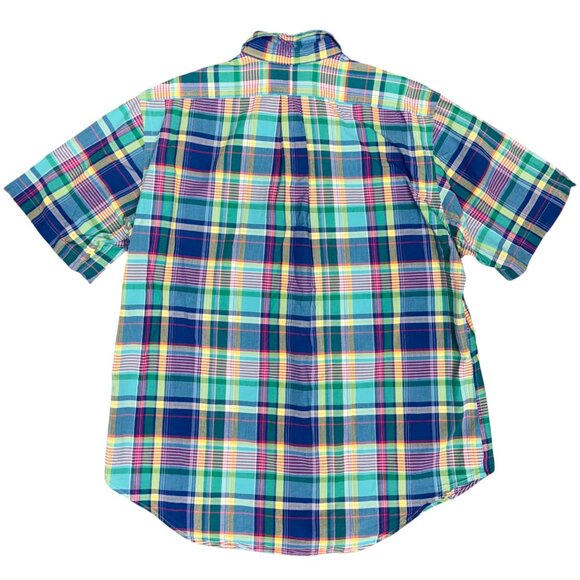EUC Men's RALPH LAUREN Plaid Short Sleeve Button Down Shirt | Size XL - Picture 2 of 7